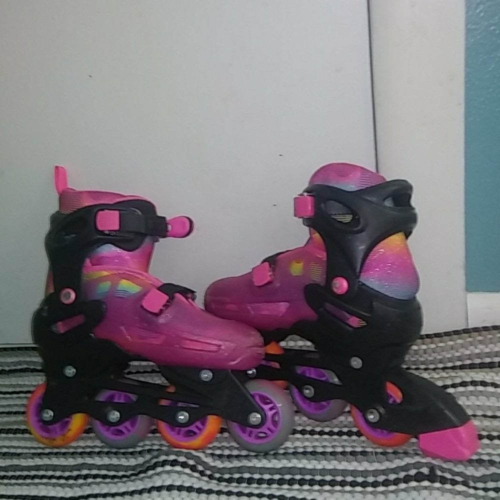 Rainbow skates
